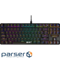 Клавіатура Canyon Cometstrike GK-50 RGB TKL ENG/UKR USB Black (CND-SKB50-US)