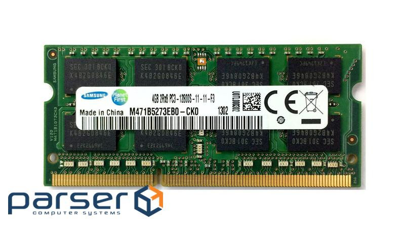 SoDIMM DDR3 4GB 1600 MHz Модуль пам'яті SoDIMM DDR3 4GB 1600 MHz Samsung (M471B5273EB0-CK0 / M471B527