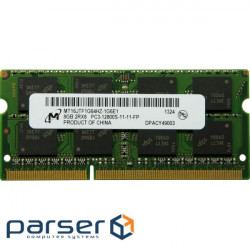 Модуль пам'яті MICRON SO-DIMM DDR3 1600MHz 8GB (MT16JTF1G64HZ-1G6E1)