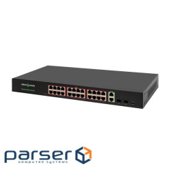Коммутатор сетевой POE GV-023-D-24G+2PG+2SFP