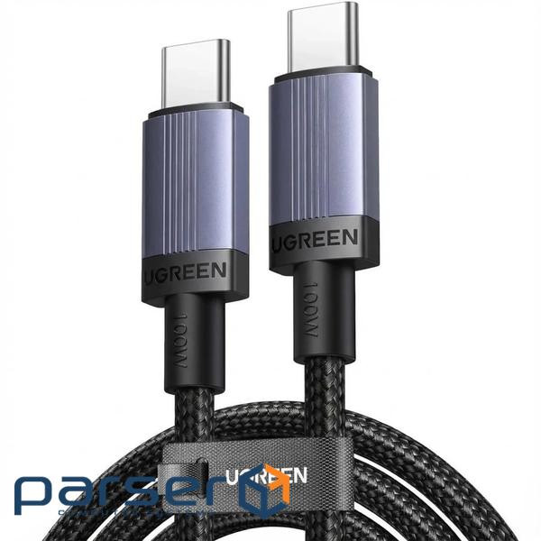 Дата кабель USB-C to USB-C 3.0m 100W 480Mbps black Ugreen (65834)
