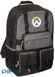 Рюкзак шкільний Jinx Overwatch MVP Laptop Backpack Black/Grey (JINX-7502)