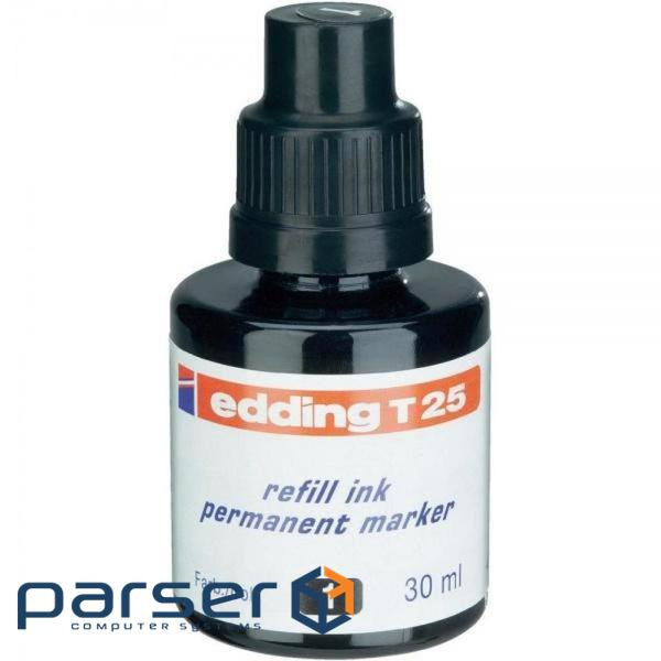 Фарба Edding для Permanent e-T25 black (T25/01)
