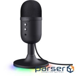 Мікрофон для стрімінгу/подкастів TRUST Gaming GXT 234 Yunix Black (25372)