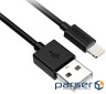 Cable CHOETECH IP0026 MFI USB-A to Lightning Cable 1.2m Black (IP0026-BK)