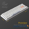 Клавіатура Ducky One 3 SF Cherry MX Brown RGB UA USB White (DKON2167ST-BUAPXPWWWSC1)