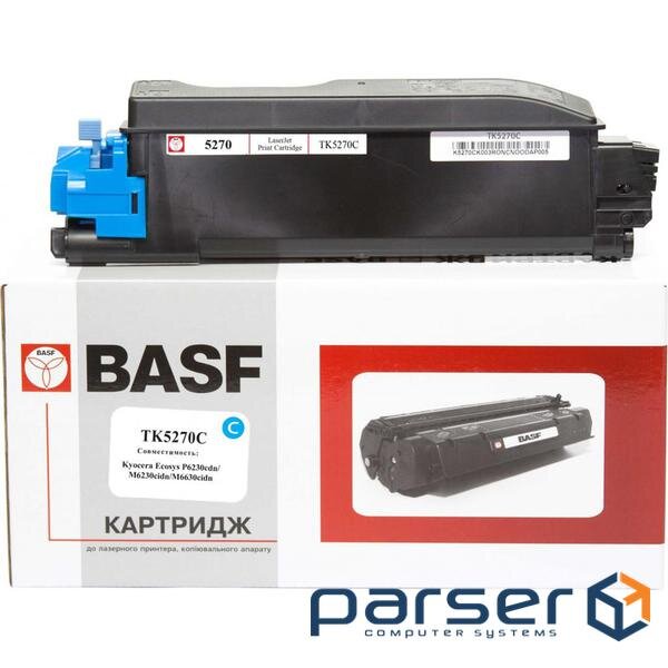 Тонер-картридж BASF KYOCERA TK-5270C 1T02TVCNL0 (KT-1T02TVCNL0) (BASF-KT-1T02TVCNL0)