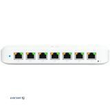 Ubiquiti USW-Ultra-210W-EU compact, Layer 2, 8-port GbE PoE switch with versatile mounting options,