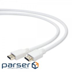 Кабель мультимедийный HDMI to HDMI 1.8m Cablexpert (CC-HDMI4-W-6)