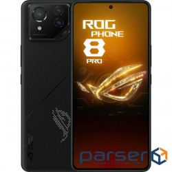 Смартфон ASUS ROG Phone 8 Pro (AI2401) 6.78 16/512ГБ, 2SIM, 5000мА•рік, чорний (90AI00N3-M000R0)