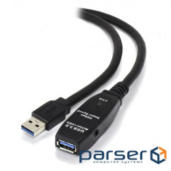 Кабель пристроїв-подовжувач Gutbay USB3.0 A M/F (Active) 5.0m,Repeater D=6.0mm (78.01.2837-25)