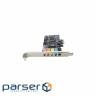 Звукова плата Manli C-Media 8738 PCI-E 6(5.1) каналов bulk (M-CMI8738-PCI-E)