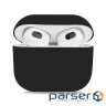 Чохол для навушників Armorstandart Ultrathin Silicone Case Apple AirPods 3 Black (ARM60297)