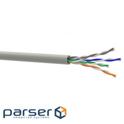 Cable UTP Cat-5e Ok-NET, КПВ-ВП (100) 4х2х0,50 (бухта 500м) + 2*0,75мм2 ПВХ (49657м500)