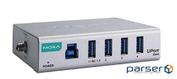 Промисловий USB-хаб на 4 порти USB 3.2 (UPort 204A)
