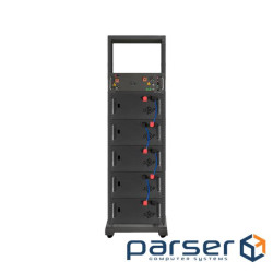 Аккумулятор LP LiFePO4 Battery HVM 256V 230Ah (58880 Wh) BMS 125А AB Lrack black (41926)