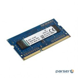 Kingston Memory KVR16LS11/4BK 4GB DDR3L-1600 CL11 204-pin Bulk Pack