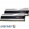 Memory module G.SKILL Trident Z5 Metallic Silver DDR5 5600MHz 32GB Kit 2x1 (F5-5600J4040C16GX2-TZ5S)