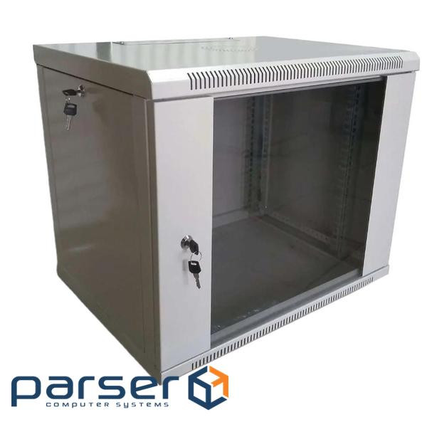 Wall cabinet Hypernet 9U 19" 600x450 (WMNC-9U-FLAT)