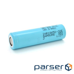 Акумулятор 18650 Li-Ion INR18650-32E, 3200mAh, 6.4A, 4.2/3.65/2.5V, Blue Samsung
