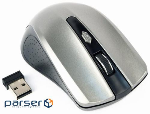 Миша GEMBIRD MUSW-4B-04 Black/Gray (MUSW-4B-04-BG)