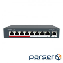 Network switch Cisco SG350X-48-K9-EU Тип - управляемый 3-го уровня, форм-фактор - в стойку, количество портов - 54, порты - SFP+, Gigabit Ethernet, комбинированный, возможность удаленного управления - управляемый, коммутационная способность - 176 Гбит/ с, размер таблицы МАС-адресов - 64000 Кб, корпус - Металический, 48x10/ 100/ 1000TX, 2хSFP+ POE GV-018-AI-8+1PG