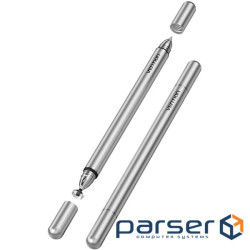 Стилус VENTION 2-in-1 Stylus Pen Gray Aluminum Alloy Type (KQMH0)