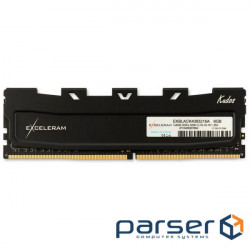 Memory module EXCELERAM Kudos Black DDR4 3200MHz 8GB (EKBLACK4083216A)