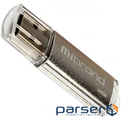 Flash drive MIBRAND Cougar 64GB Silver (MI2.0/CU64P1S)