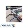 Дата кабель USB-C to Lightning 1.0m 3A 60W US304 black Ugreen (60759) (UGR-60759)