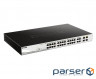 Комутатор D-Link DGS-1210-28P/E 24xGE PoE, 4xGE/SFP, 193Вт , WebSmart