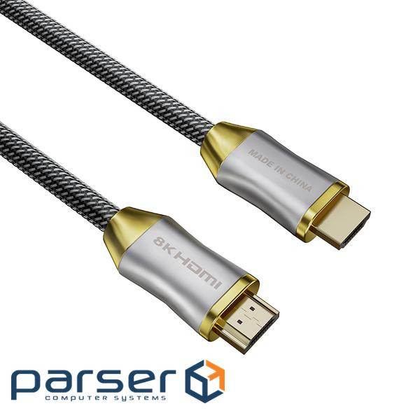 Кабель Lumi HDMI - HDMI, 8K, 2.1V, 2 м (CA916450)