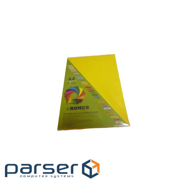 Папір Romus A4 80 г/м2 100c, Mustard (R50812)