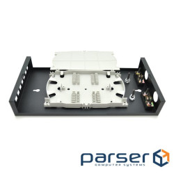 Оптична патч-панель Merlion ML-OP-S404A-8C 8-канальна, SC Simplex adapter, (260*130*40мм) )