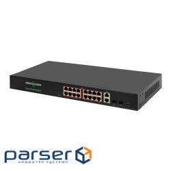 Коммутатор сетевой POE GV-022-D-16G+2PG+2SFP