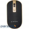 Миша Gembird MUSW-4B-06-BG Wireless Black-Gold