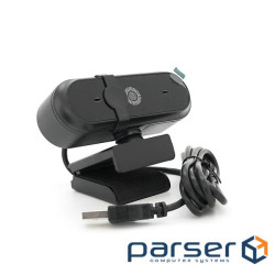 Вебкамера із мікрофоном A03, 2K 30fps, пласт. корпус, Black, BOX (YT-A03)