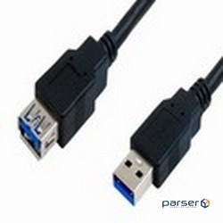 Extension Cable Gutbay USB3.0 A M/F 3.0m,3xShielding AWG28 Cu (78.01.2854-100)