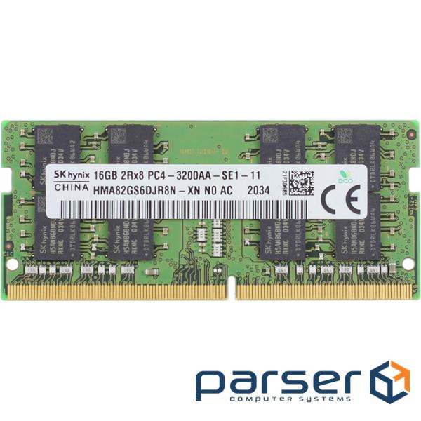 Memory module HYNIX SO-DIMM DDR4 3200MHz 16GB (HMA82GS6DJR8N-XN)