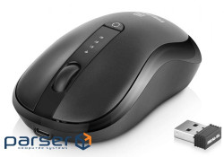 Миша бездротова REAL-EL RM-450 W Black (EL123200046)