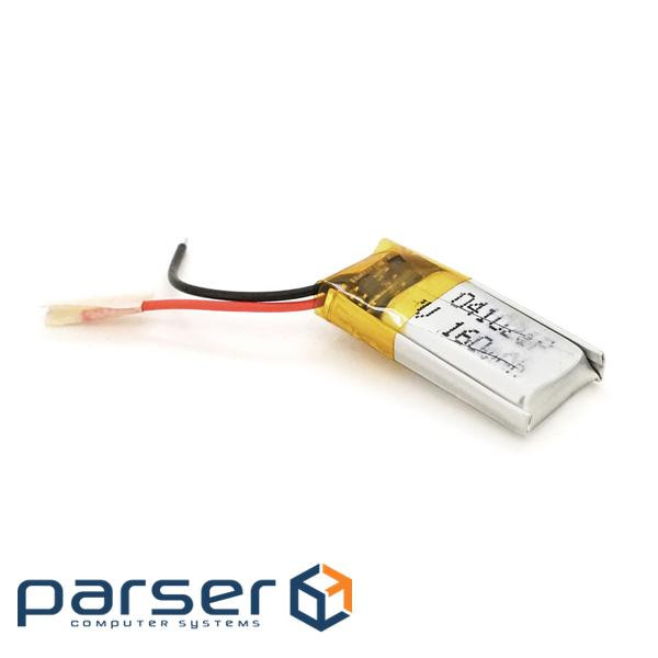 Літій-полімерний акумулятор 4*10*21mm (Li-ion 3.7В 400мА&middot,год) (401021) ) (401021)