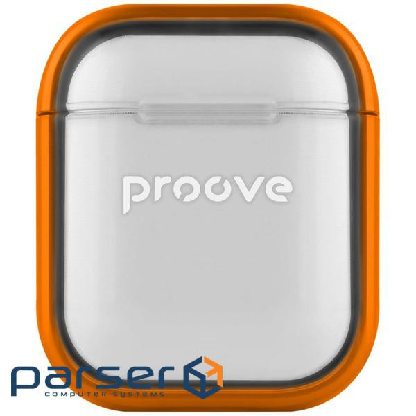 Чехол Proove Safe Box Case AirPods 1/2 orange (PCSBAR120010)