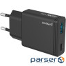 СЗУ Proove Proove Slender 45W (Type-C + USB) black (WCSL45110001)