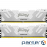 Модуль пам'яті KINGSTON FURY Renegade White/Silver DDR5 6400MHz 64GB Kit 2x32GB (KF564C32RWK2-64)
