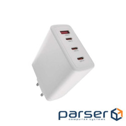Зарядний пристрій EMOS V06G120 1xUSB-A + 3xUSB-C PD120W GaN