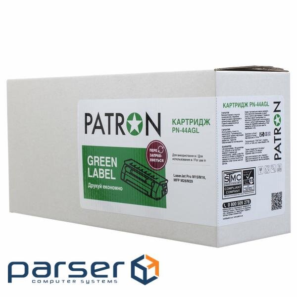 Картридж Patron HP LJ CF244A GREEN Label (PN-44AGL)