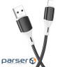 Кабель BOROFONE BX79 Silicone USB to Lightning 1м Black (BX79LB)