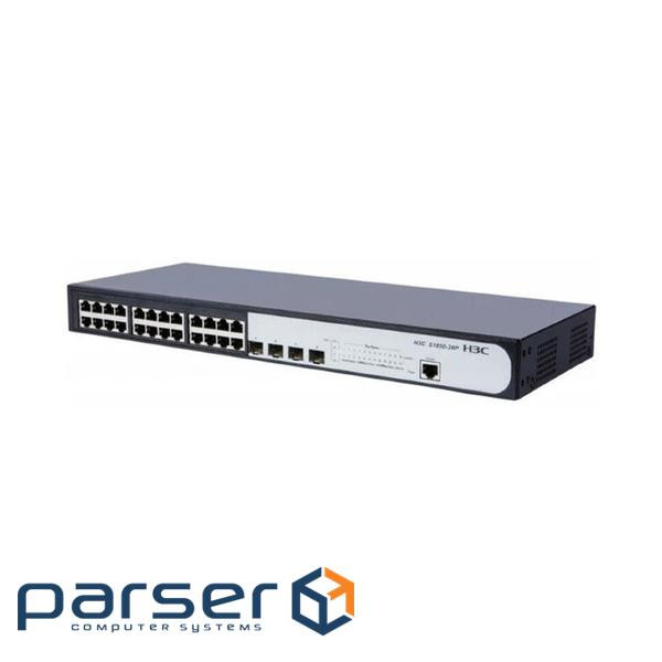 Комутатор H3C L3 PoE (SMB-S1850-28P-PWR-GL)