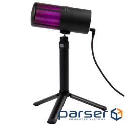 Мікрофон Thronmax Pulse Pro M8P, Black, USB, 3.5 мм jack, конденсаторний, RGB підсвічу (M8PTHRONMAX)