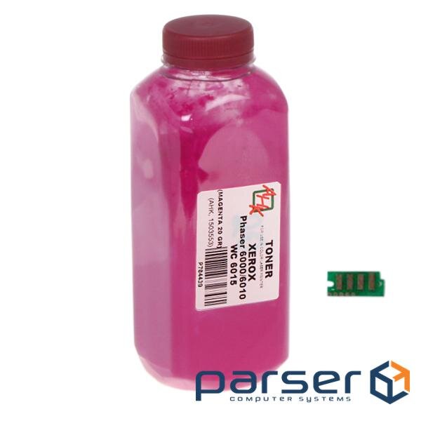 Тонер Xerox Ph6000 / 6010, 20г Magenta +chip reg 1, 3 AHK (1500253)